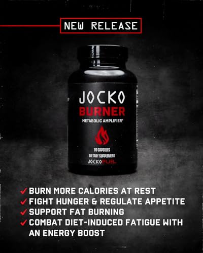 Jocko Fuel Fat Burner for Men & Women - 90 Count (30 Day Supply)