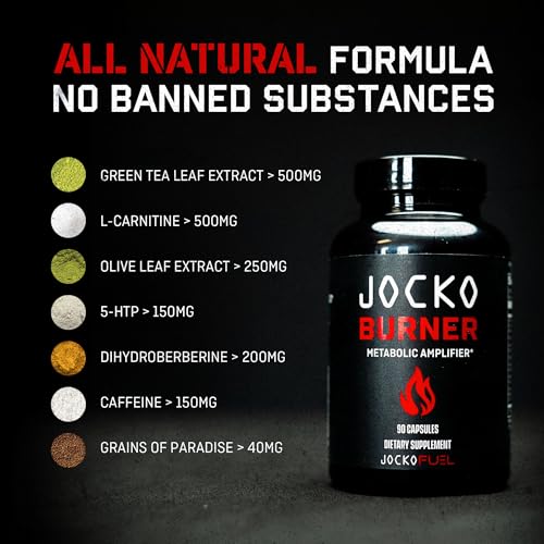 Jocko Fuel Fat Burner for Men & Women - 90 Count (30 Day Supply)