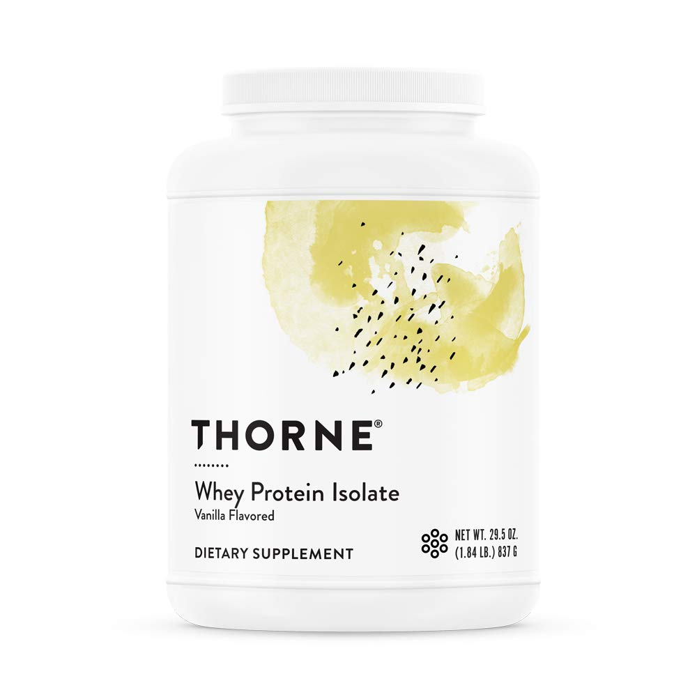 THORNE Whey Protein Isolate - 29.5 Ounces - 30 Servings