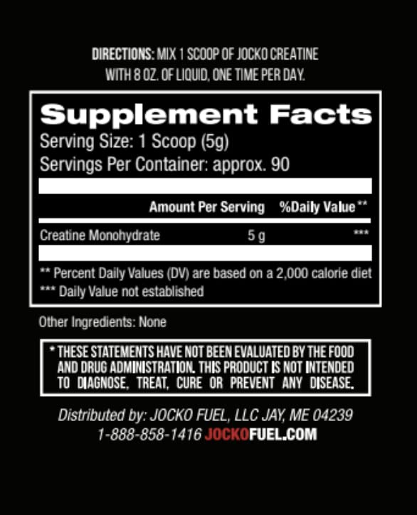 Jocko Fuel Bundle - Vanilla Molk Protein Powder + Creatine Monohydrate Powder