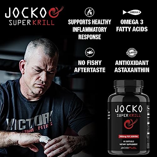 Jocko Fuel Cold War and Omega 3 Krill Oil Supplement Bundle