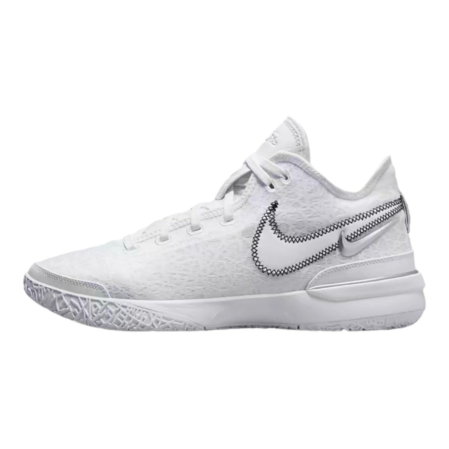 Nike Men's Modern, White Silver Metallic Black, 10.5