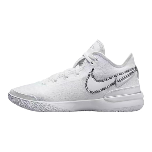 Nike Men's Modern, White Silver Metallic Black, 10.5