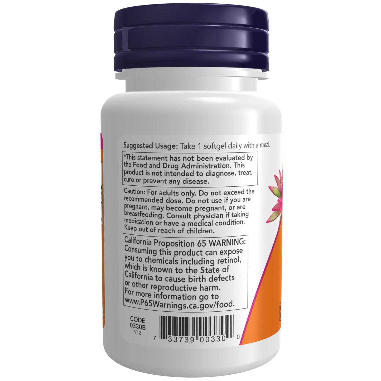 NOW Supplements, Vitamin A 10,000 IU, Eye Health*, Essential Nutrition, 100 Softgels