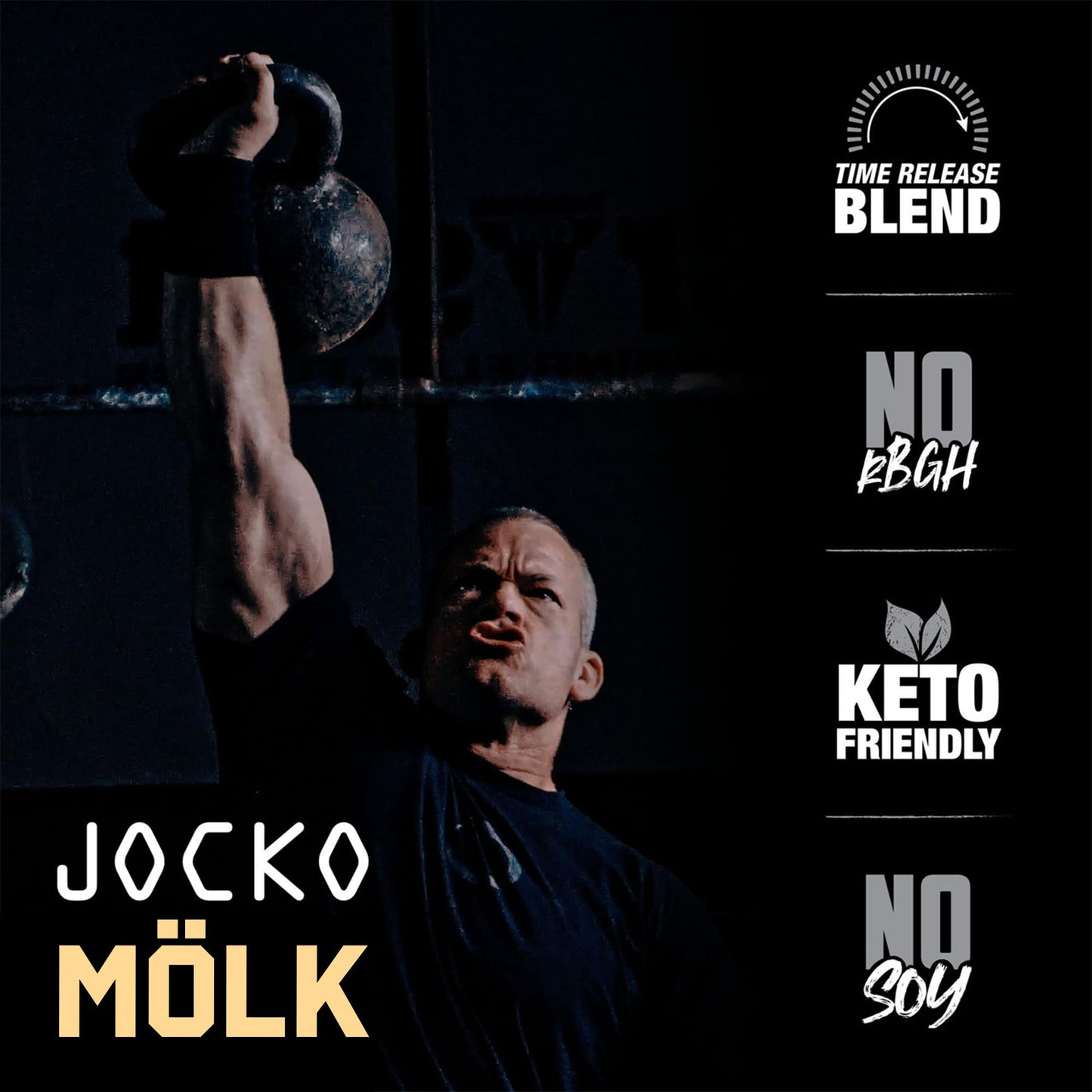 Jocko Fuel Bundle - Vanilla Molk Protein Powder + Creatine Monohydrate Powder