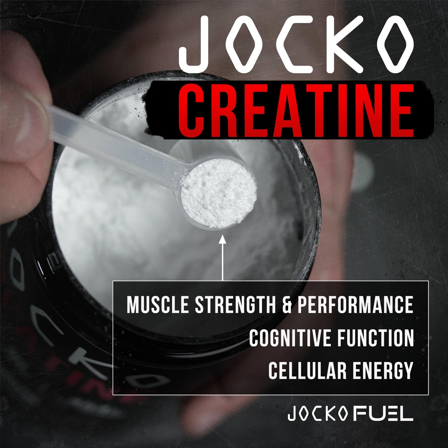 Jocko Fuel Bundle - Vanilla Molk Protein Powder + Creatine Monohydrate Powder